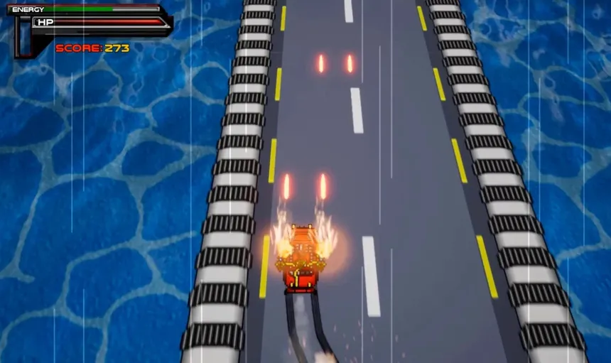 Скриншот 2 к игре Hyper Road Carnage