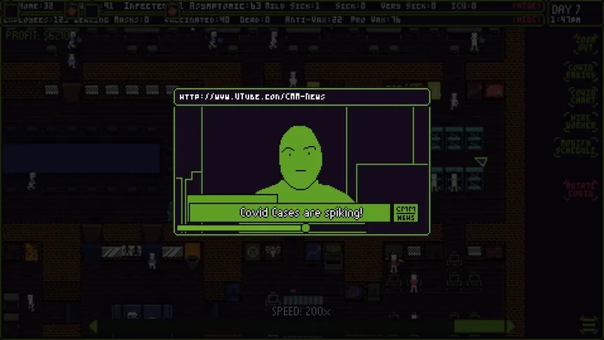 Скриншот 7 к игре Covid Simulator
