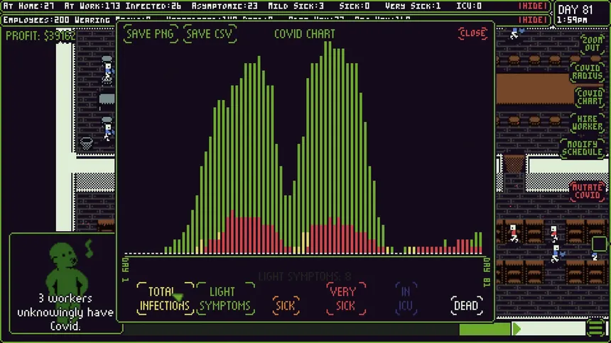 Скриншот 8 к игре Covid Simulator