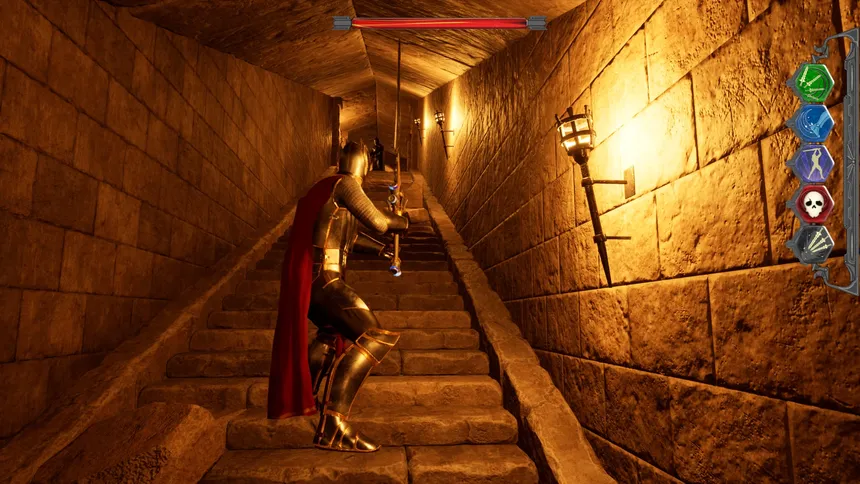 Скриншот 2 к игре EPIC KNIGHT