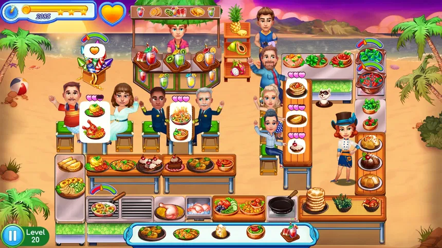 Скриншот 2 к игре Claire's Cruisin' Cafe: High Seas Cuisine