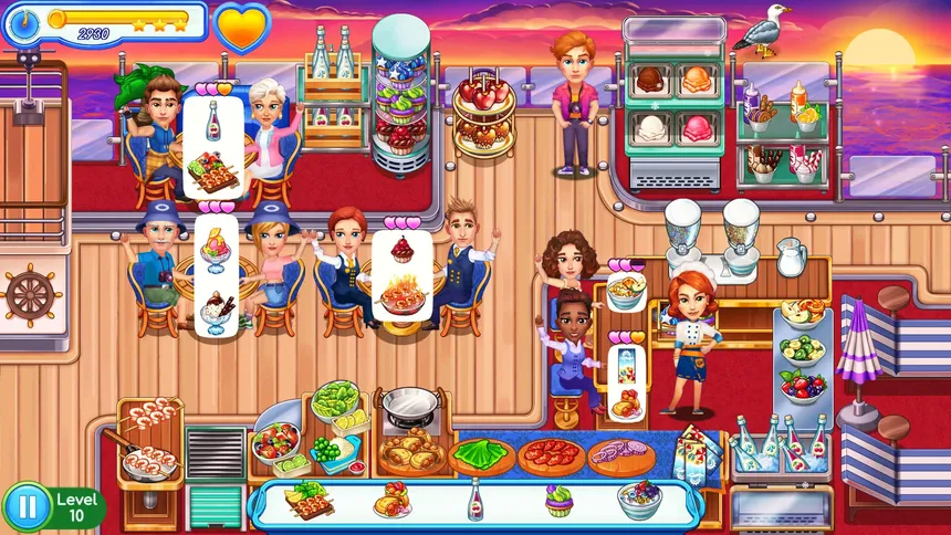 Скриншот 6 к игре Claire's Cruisin' Cafe: High Seas Cuisine