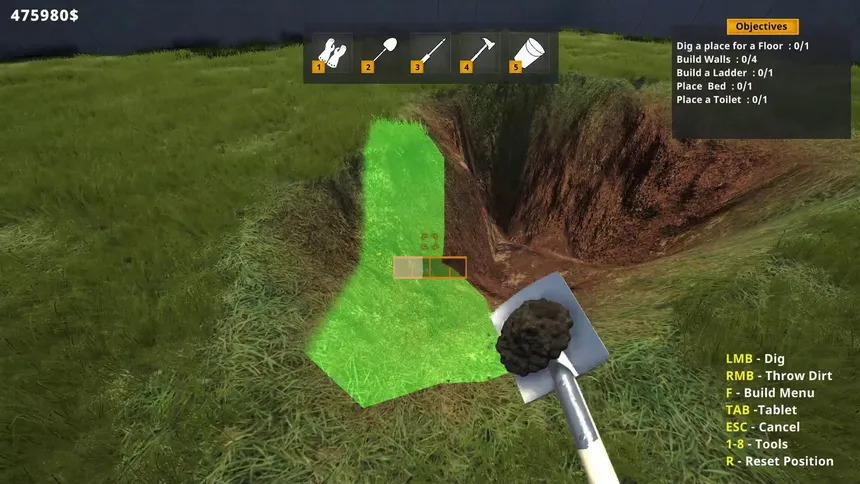 Скриншот 6 к игре Bunker Builder Simulator