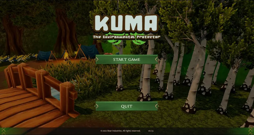 Скриншот 1 к игре Kuma: The Environmental Protector