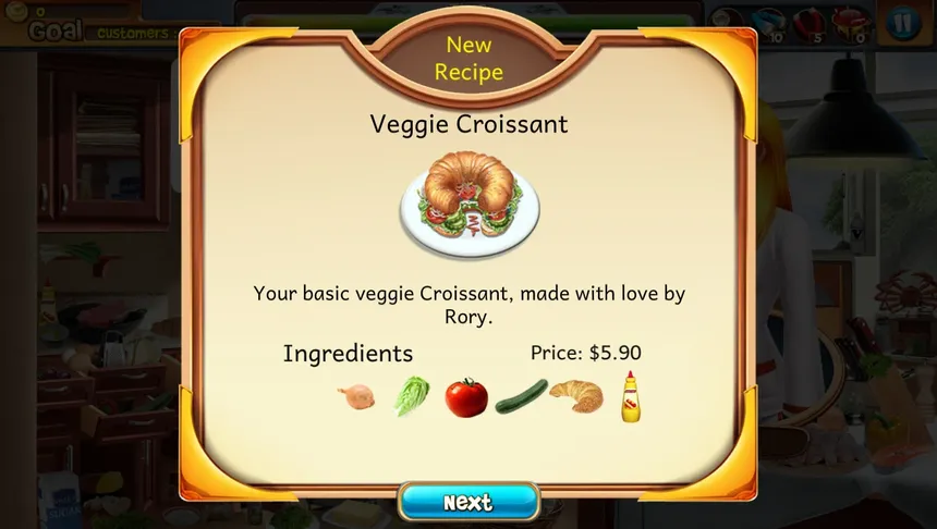 Скриншот 6 к игре Rorys Restaurant Origins