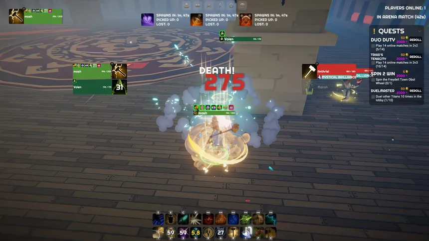 Скриншот 2 к игре Ring of Titans