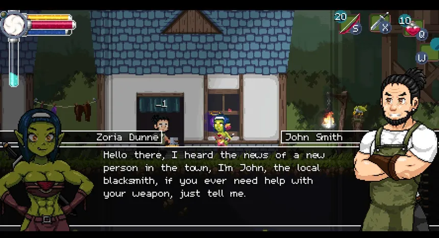 Скриншот 7 к игре Zoria and the Cursed Land