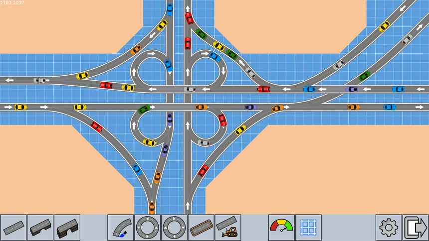 Скриншот 2 к игре Tiny Road Interchanges