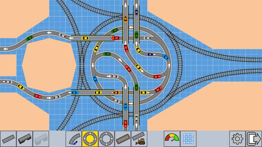 Скриншот 3 к игре Tiny Road Interchanges