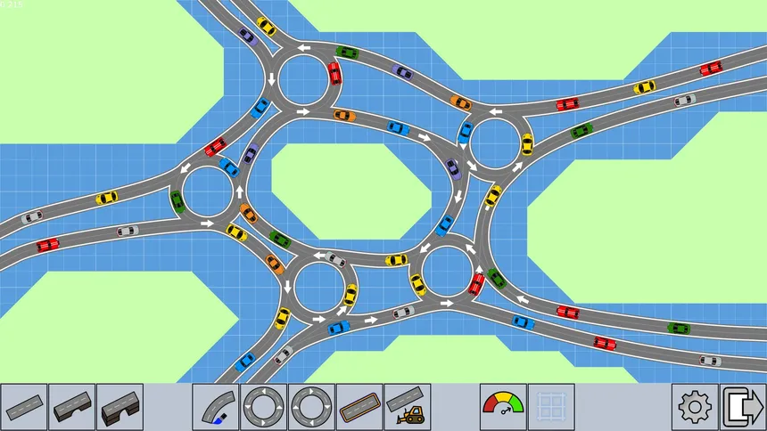 Скриншот 4 к игре Tiny Road Interchanges