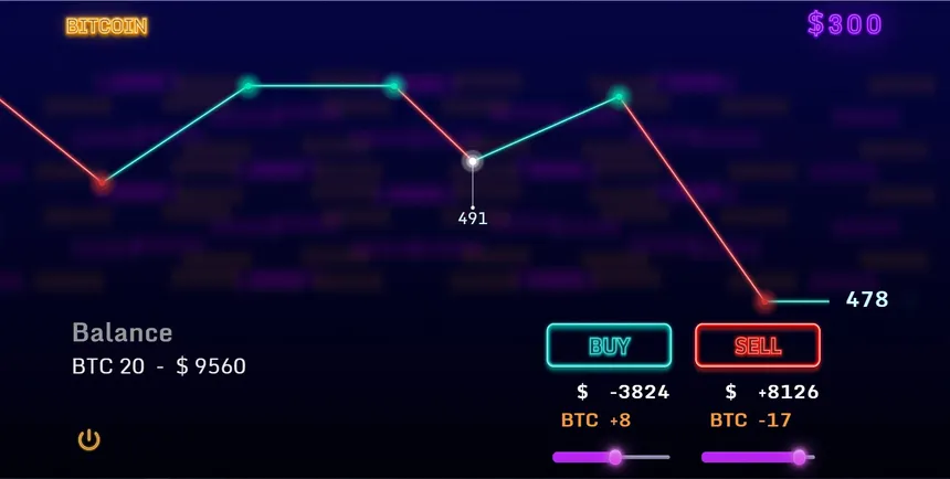 Скриншот 1 к игре Bitcoin Chill