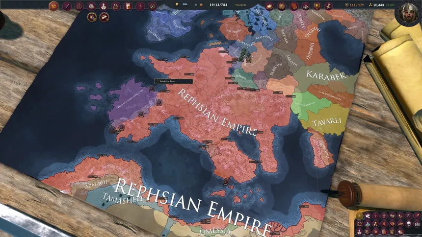 Скриншот 2 к игре Fall of an Empire