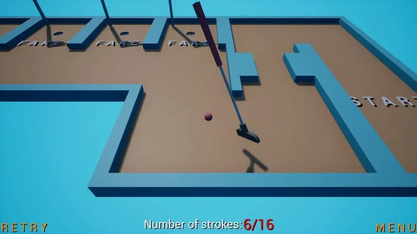 Скриншот 3 к игре Mini Mini-Golf