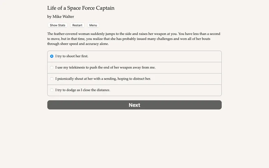 Скриншот 2 к игре Life of a Space Force Captain