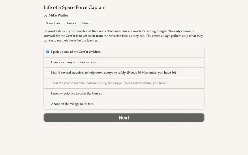Скриншот 3 к игре Life of a Space Force Captain