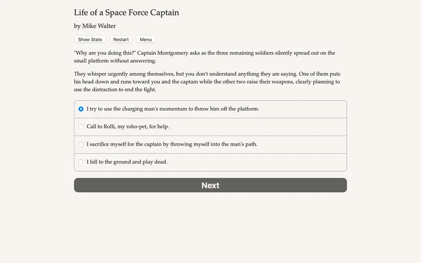 Скриншот 5 к игре Life of a Space Force Captain