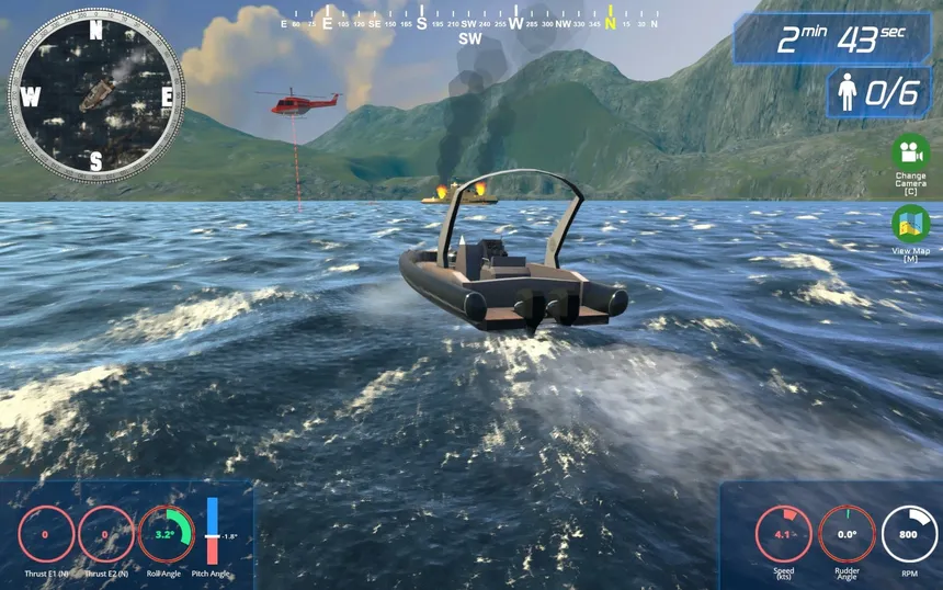 Скриншот 3 к игре Boat Simulator Apprentice