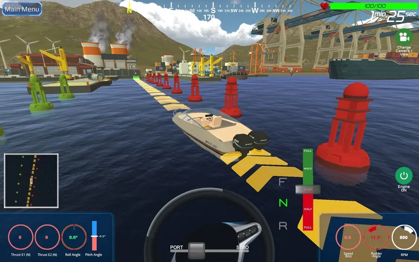 Скриншот 4 к игре Boat Simulator Apprentice