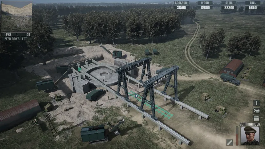 Скриншот 1 к игре Bunker Builder "Atlantic Wall"
