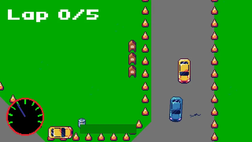 Скриншот 2 к игре Deadly Racing Duel