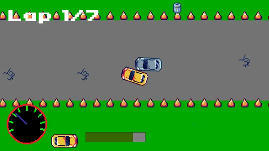 Скриншот 3 к игре Deadly Racing Duel
