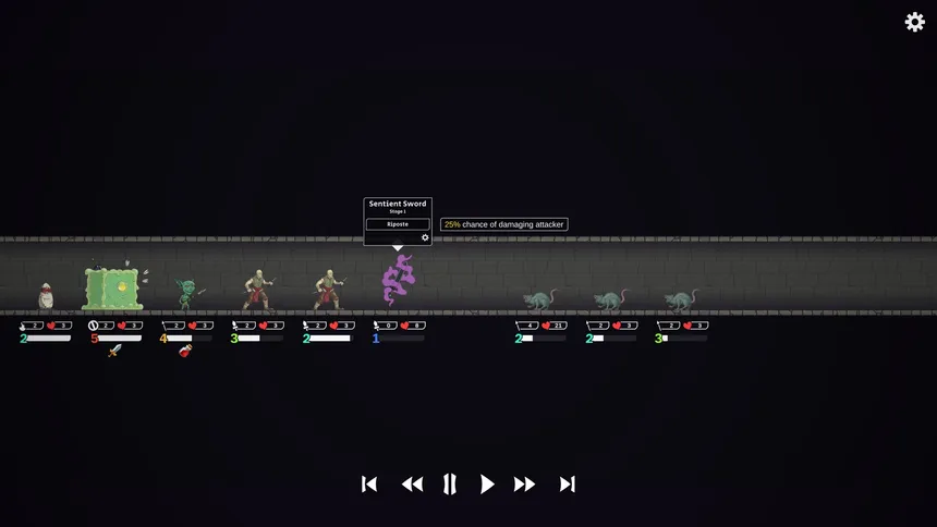 Скриншот 1 к игре Auto Dungeon Monsters