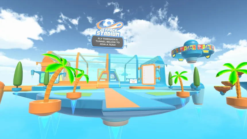 Скриншот 4 к игре Jetpack Stadium