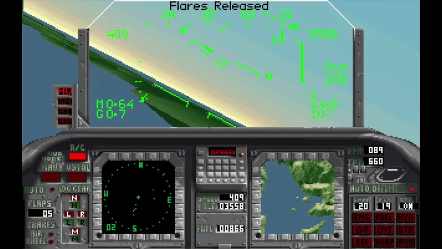 Скриншот 1 к игре Harrier Jump Jet