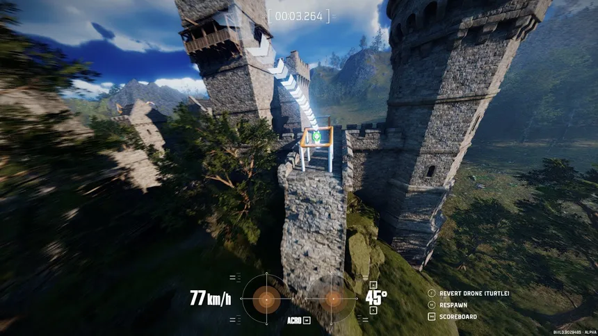 Скриншот 1 к игре EreaDrone : FPV Drone Simulator