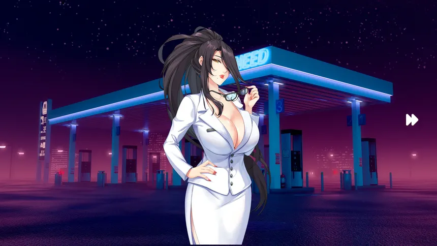 Скриншот 1 к игре Anime Gas Station