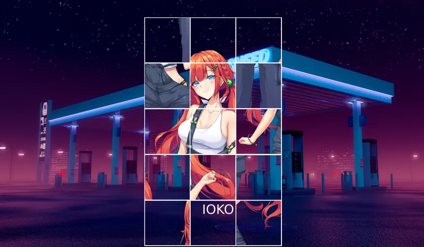 Скриншот 3 к игре Anime Gas Station