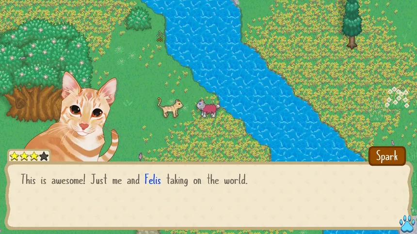 Скриншот 1 к игре Cattails: Wildwood Story