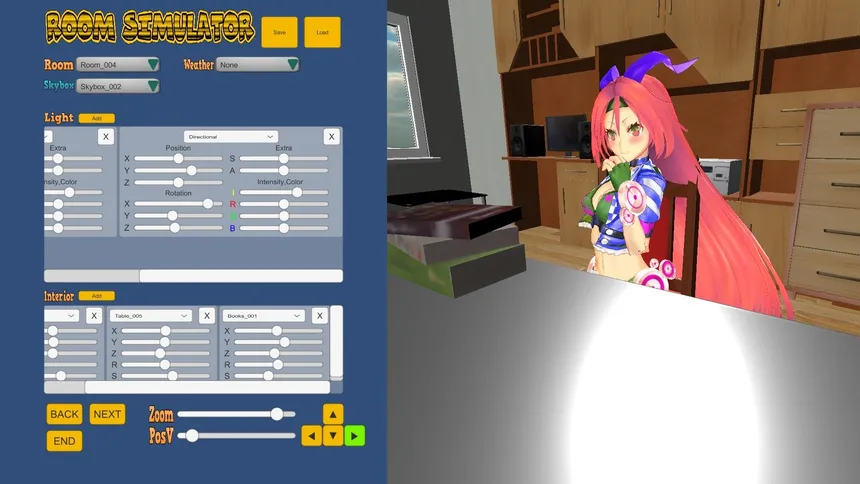 Скриншот 3 к игре UC SIM ～unity-chan simulator～