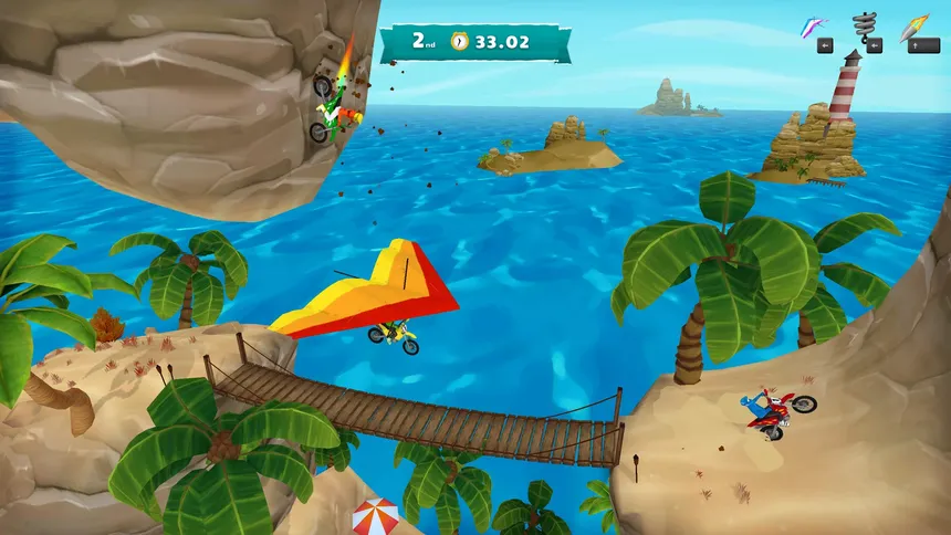 Скриншот 2 к игре Airborne Motocross