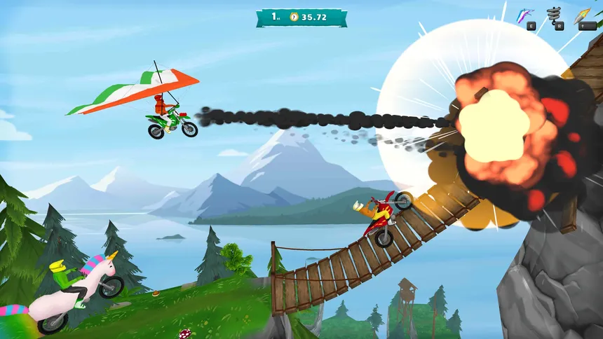 Скриншот 4 к игре Airborne Motocross
