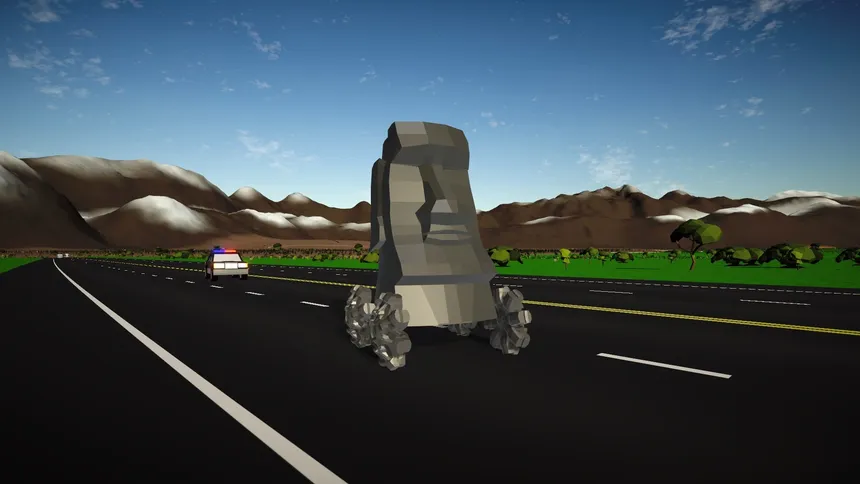 Скриншот 2 к игре The Pointless Car Chase: Refueled