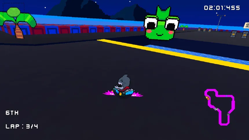 Скриншот 3 к игре Retro Kart Rush