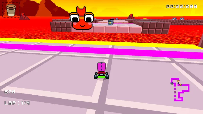 Скриншот 5 к игре Retro Kart Rush