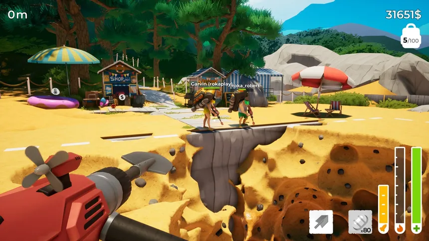 Скриншот 1 к игре A Game About Digging A Hole Together