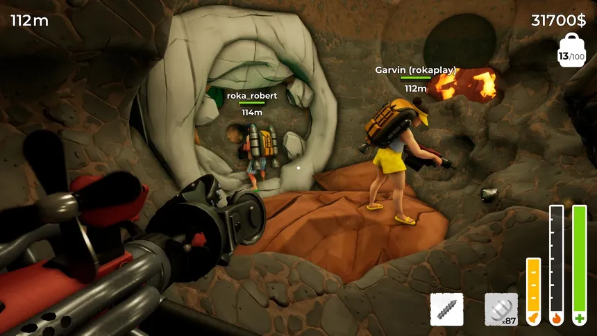Скриншот 3 к игре A Game About Digging A Hole Together