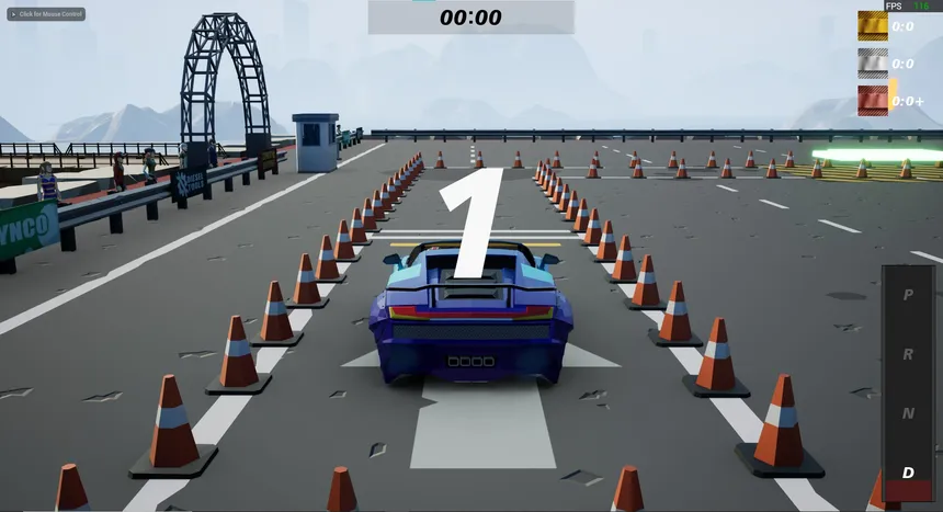 Скриншот 1 к игре The King of Drive - Parking Edition