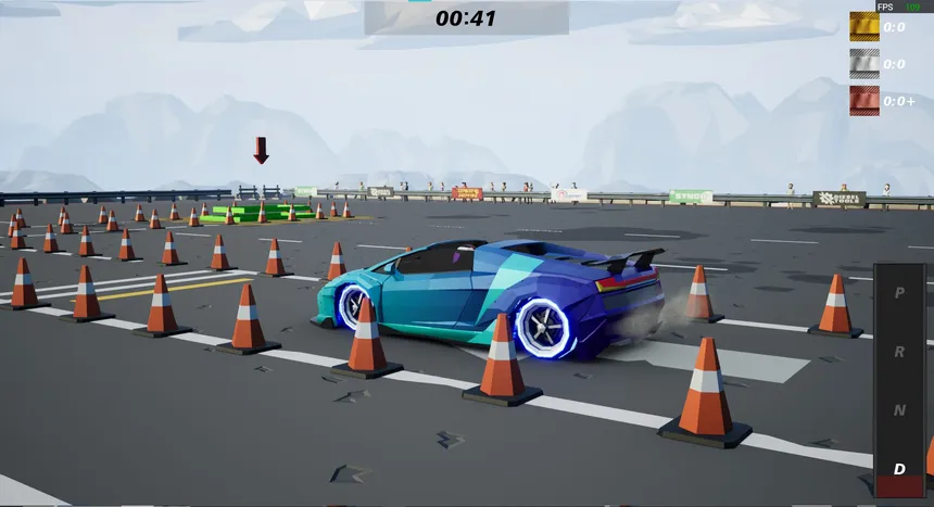 Скриншот 2 к игре The King of Drive - Parking Edition