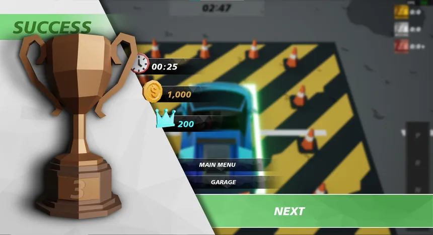 Скриншот 4 к игре The King of Drive - Parking Edition