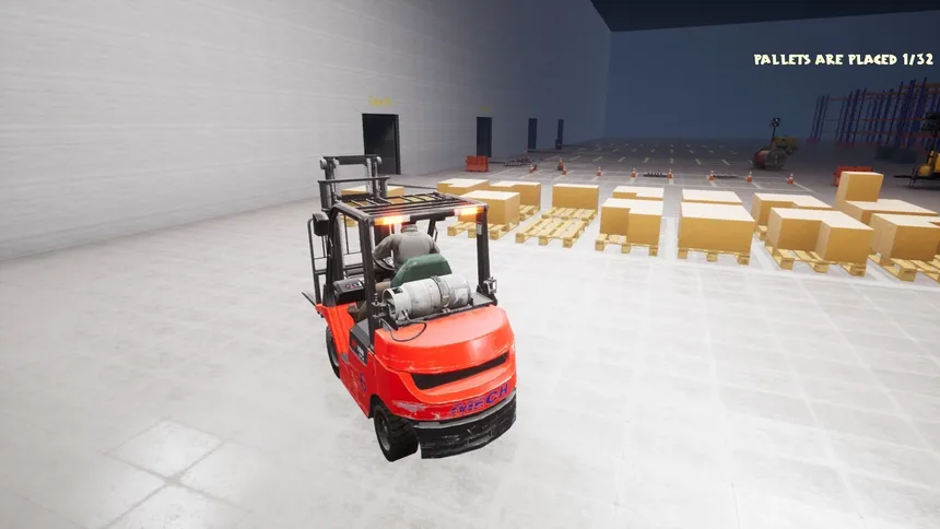 Скриншот 7 к игре Warehouse Simulator: Forklift Driver