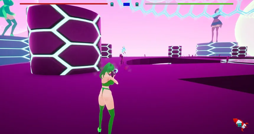 Скриншот 2 к игре Anime Girls VS  Soldiers