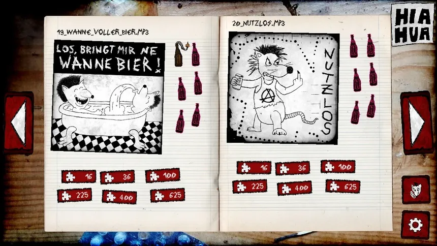 Скриншот 6 к игре Nachkriegsratten Punk-Rock Puzzle