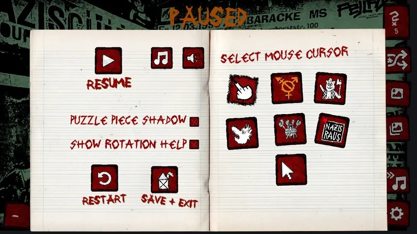 Скриншот 7 к игре Nachkriegsratten Punk-Rock Puzzle