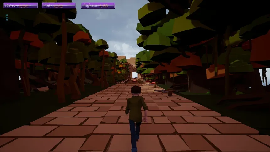 Скриншот 1 к игре For Runner Night