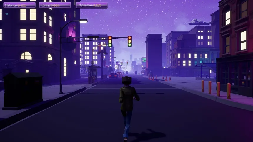 Скриншот 2 к игре For Runner Night