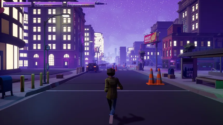 Скриншот 4 к игре For Runner Night